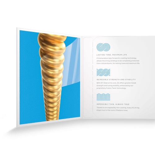 Набор струн D'ADDARIO XSABR1253 XS 80/20 BRONZE LIGHT (12-53)